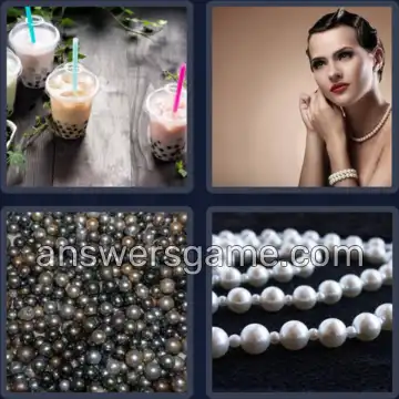 4 Pics 1 Word 6 Letters PEARLS
