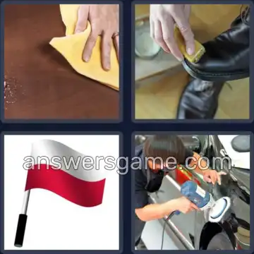 4 Pics 1 Word 6 Letters POLISH
