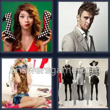 4 Pics 1 Word 6 Letters TRENDY