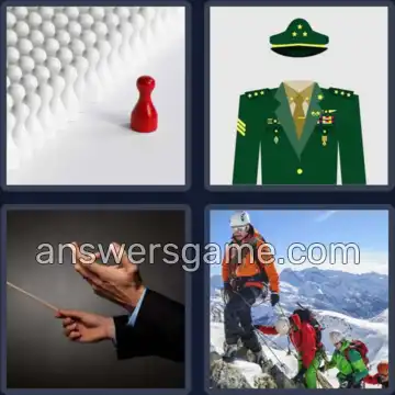 4 Pics 1 Word 6 Letters LEADER