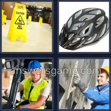 4 Pics 1 Word 6 Letters SAFETY