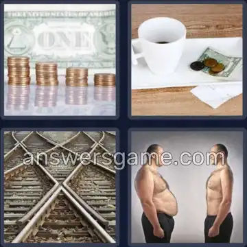 4 Pics 1 Word 6 Letters CHANGE