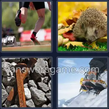 4 Pics 1 Word 6 Letters SPIKES