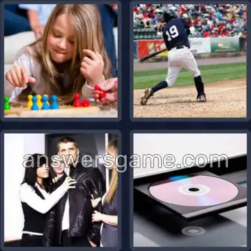 4 Pics 1 Word 6 Letters PLAYER