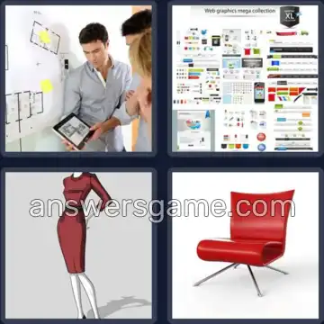 4 Pics 1 Word 6 Letters DESIGN