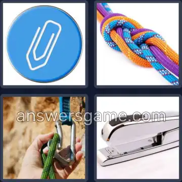 4 Pics 1 Word 6 Letters ATTACH