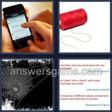 4 Pics 1 Word 6 Letters THREAD