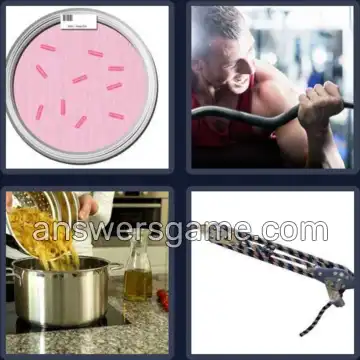 4 Pics 1 Word 6 Letters STRAIN