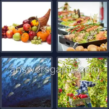 4 Pics 1 Word 6 Letters PLENTY
