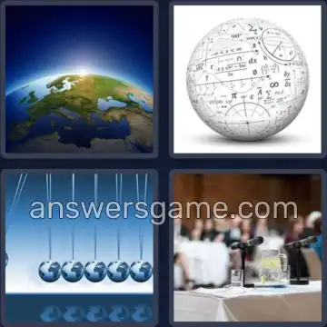 4 Pics 1 Word 6 Letters SPHERE