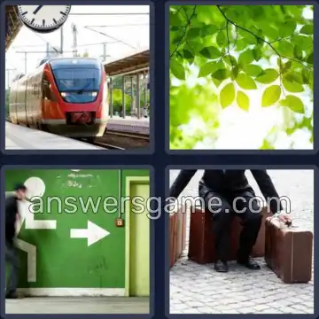 4 Pics 1 Word 6 Letters LEAVES