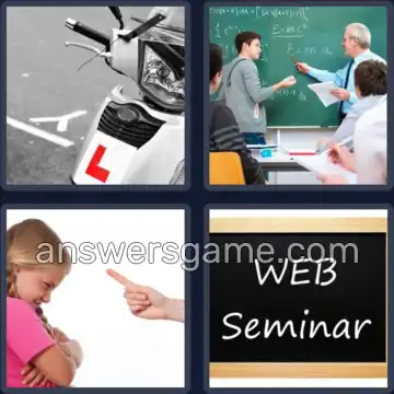 4 Pics 1 Word 6 Letters LESSON
