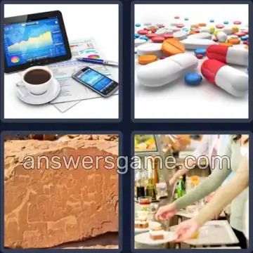 4 Pics 1 Word 6 Letters TABLET