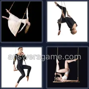 4 Pics 1 Word 7 Letters TRAPEZE