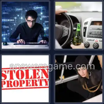 4 Pics 1 Word 7 Letters ILLEGAL