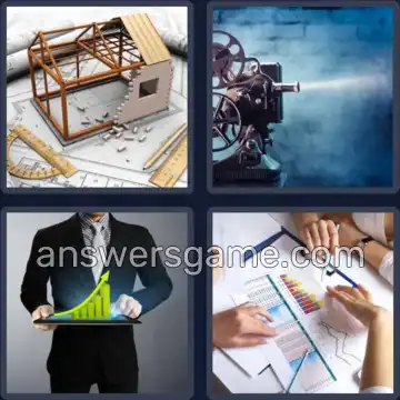 4 Pics 1 Word 7 Letters PROJECT