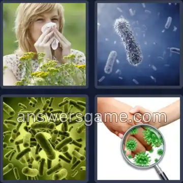 4 Pics 1 Word 7 Letters DISEASE