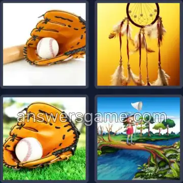 4 Pics 1 Word 7 Letters CATCHER