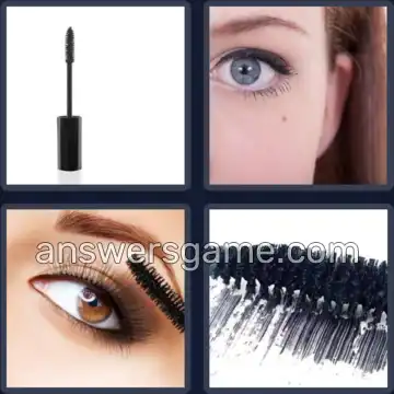 4 Pics 1 Word 7 Letters MASCARA