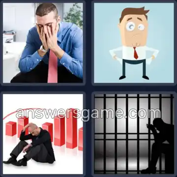 4 Pics 1 Word 7 Letters FAILURE