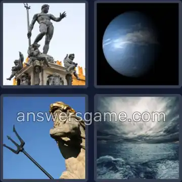 4 Pics 1 Word 7 Letters NEPTUNE