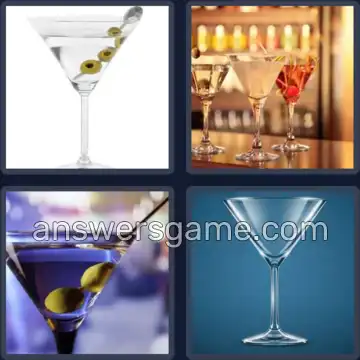 4 Pics 1 Word 7 Letters MARTINI
