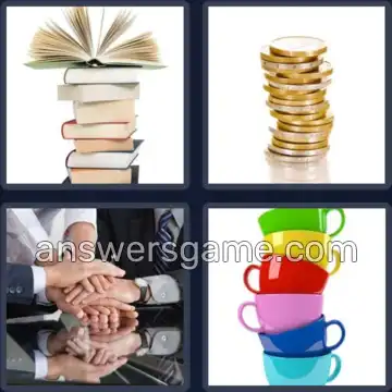 4 Pics 1 Word 7 Letters STACKED
