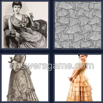 4 Pics 1 Word 7 Letters RUFFLES