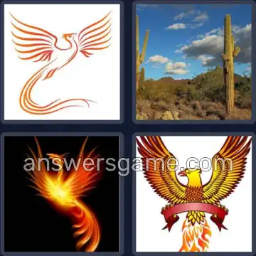 4 Pics 1 Word 7 Letters PHOENIX