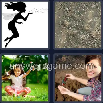 4 Pics 1 Word 7 Letters SCATTER