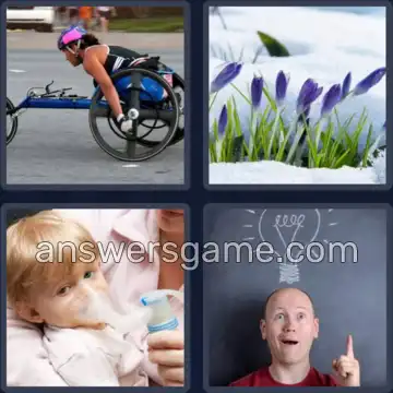 4 Pics 1 Word 7 Letters INSPIRE