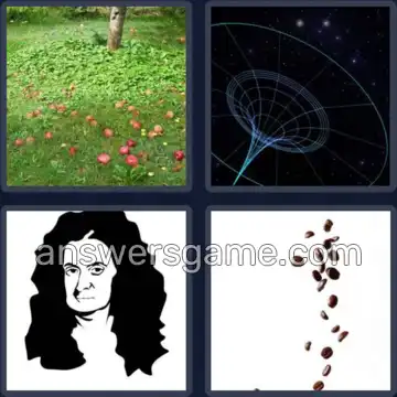 4 Pics 1 Word 7 Letters GRAVITY