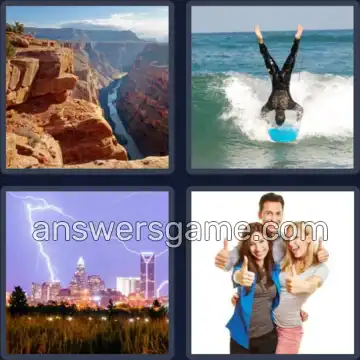 4 Pics 1 Word 7 Letters AWESOME