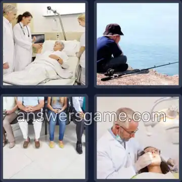 4 Pics 1 Word 7 Letters PATIENT