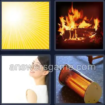 4 Pics 1 Word 7 Letters RADIANT