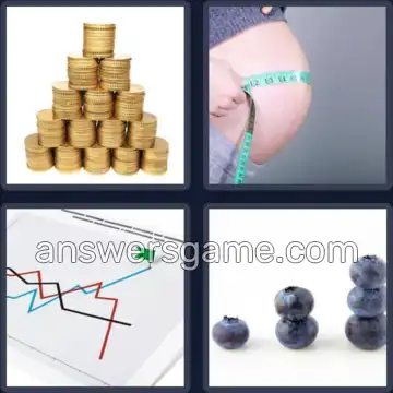 4 Pics 1 Word 7 Letters GAINING