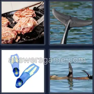 4 Pics 1 Word 7 Letters FLIPPER