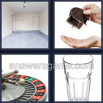 4 Pics 1 Word 7 Letters NOTHING