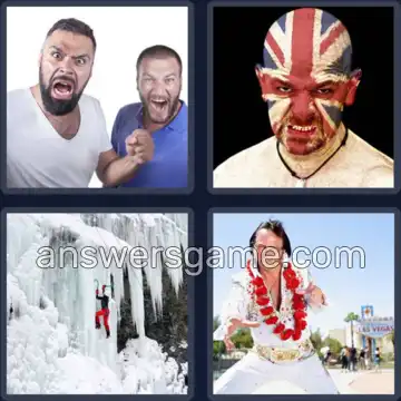 4 Pics 1 Word 7 Letters FANATIC