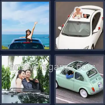 4 Pics 1 Word 7 Letters SUNROOF
