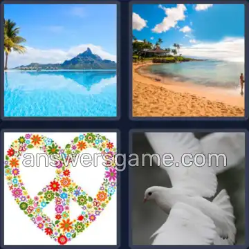 4 Pics 1 Word 7 Letters PACIFIC