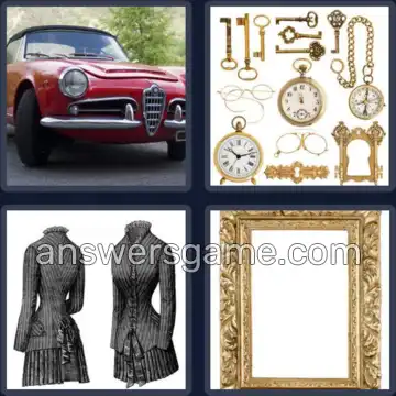 4 Pics 1 Word 7 Letters VINTAGE