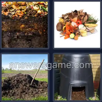 4 Pics 1 Word 7 Letters COMPOST