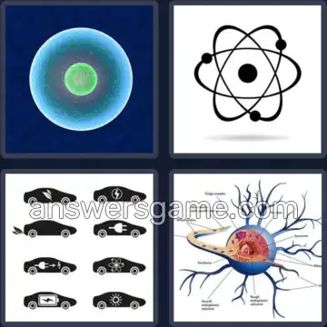 4 Pics 1 Word 7 Letters NUCLEUS