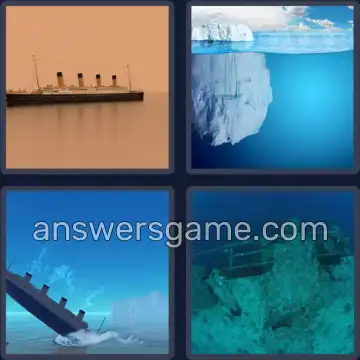 4 Pics 1 Word 7 Letters TITANIC