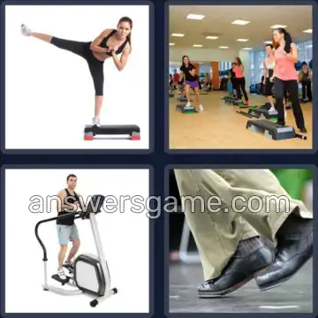 4 Pics 1 Word 7 Letters STEPPER