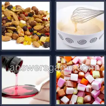 4 Pics 1 Word 7 Letters MIXTURE