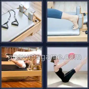4 Pics 1 Word 7 Letters PILATES