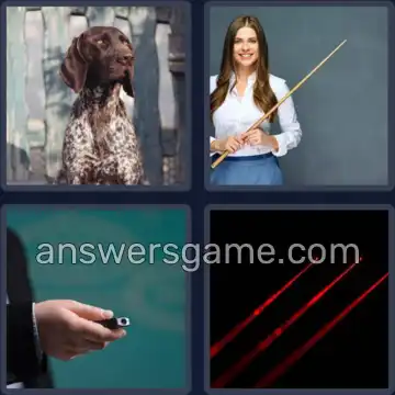 4 Pics 1 Word 7 Letters POINTER