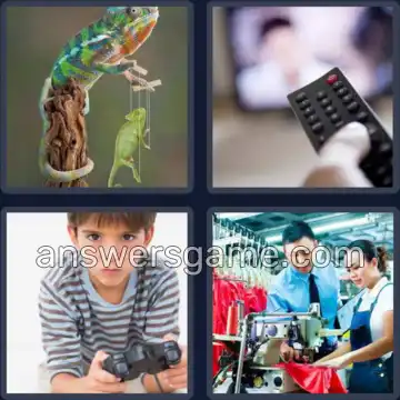 4 Pics 1 Word 7 Letters CONTROL